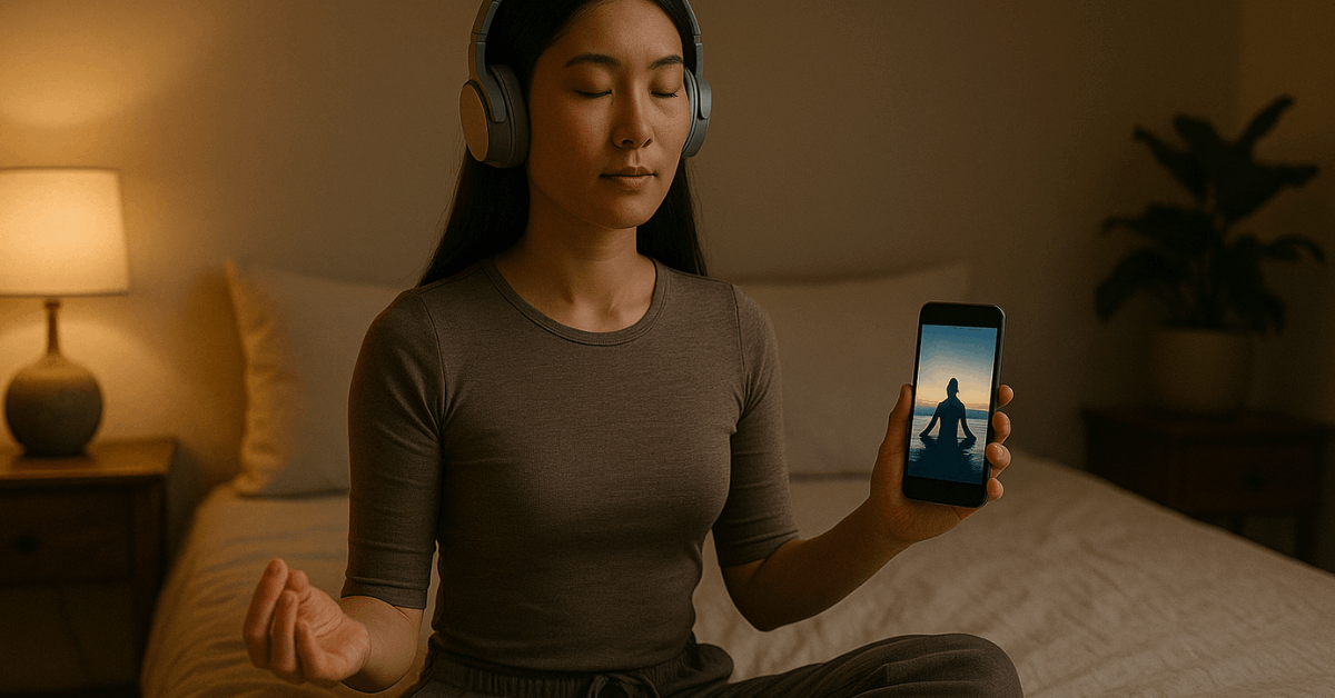 Applications de méditation avec accompagnement personnalisé par l'IA